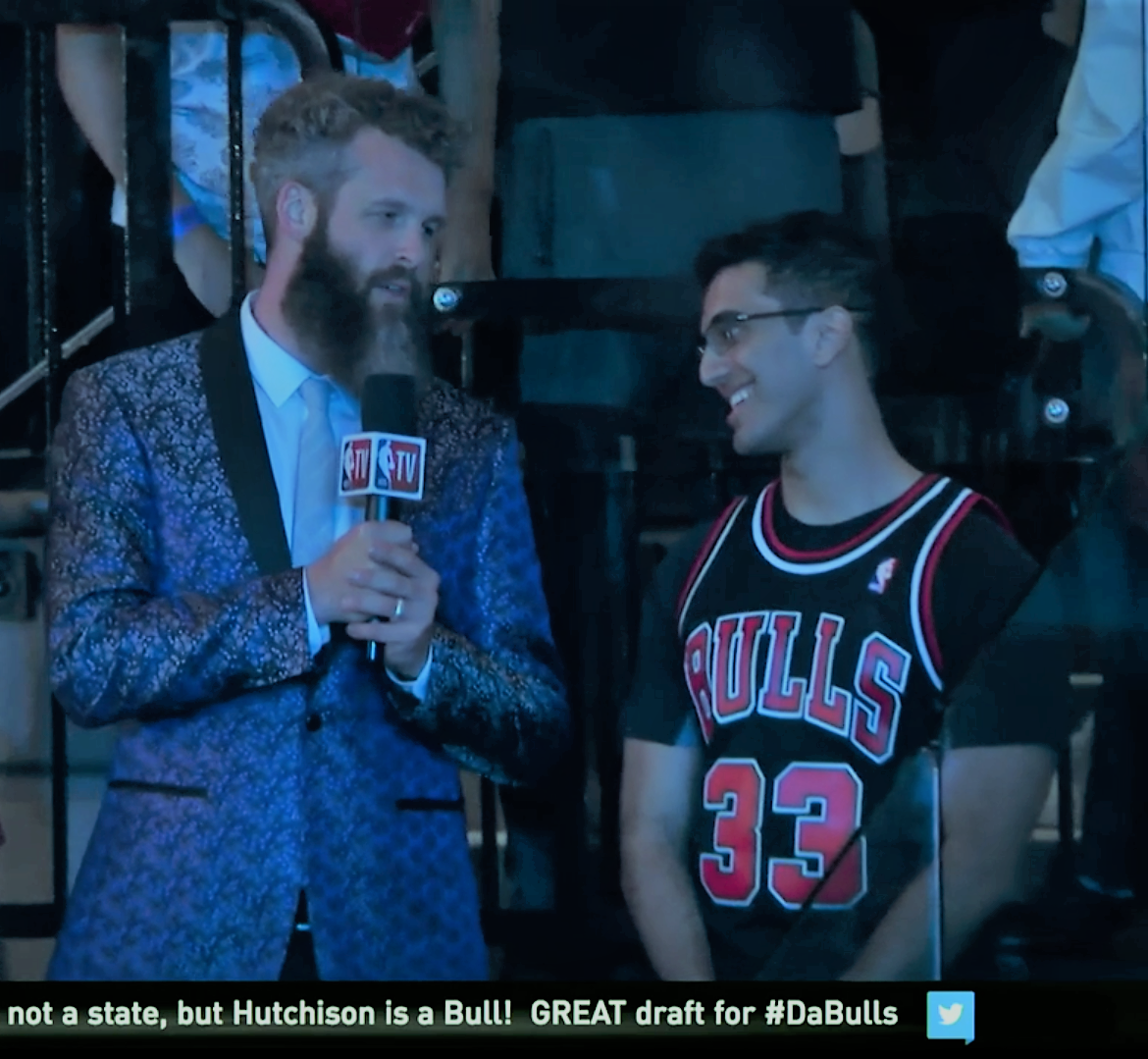 Interview on the Chicago Bulls' future at the 2018 NBA Draft in NYC